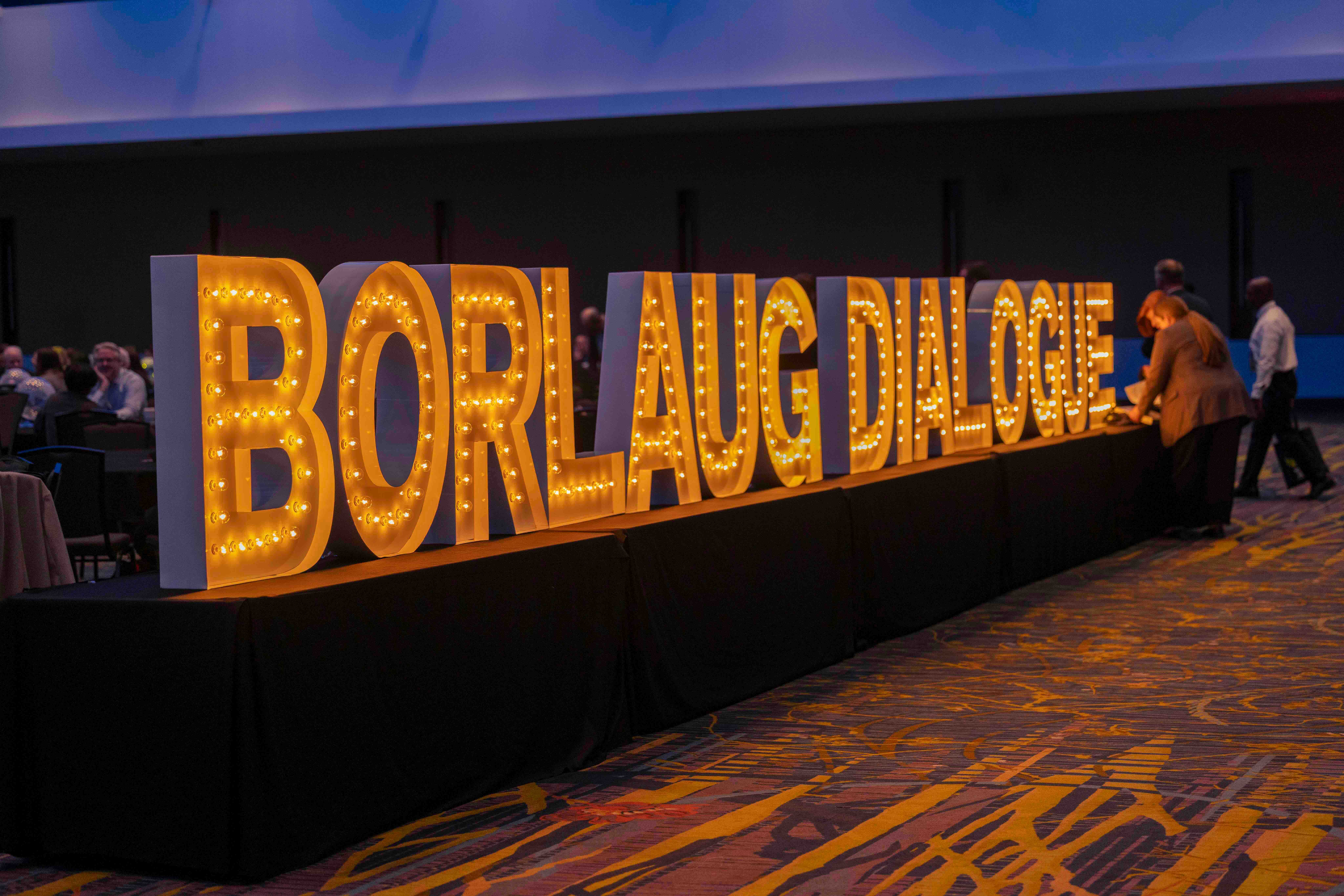 Borlaug Dialogue sign