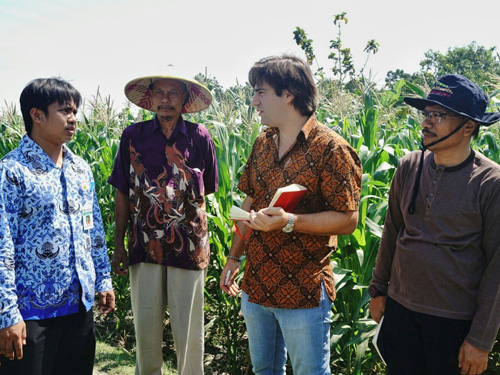Patricio Grassini works with Global Yield Gap Atlas Indonesia partners
