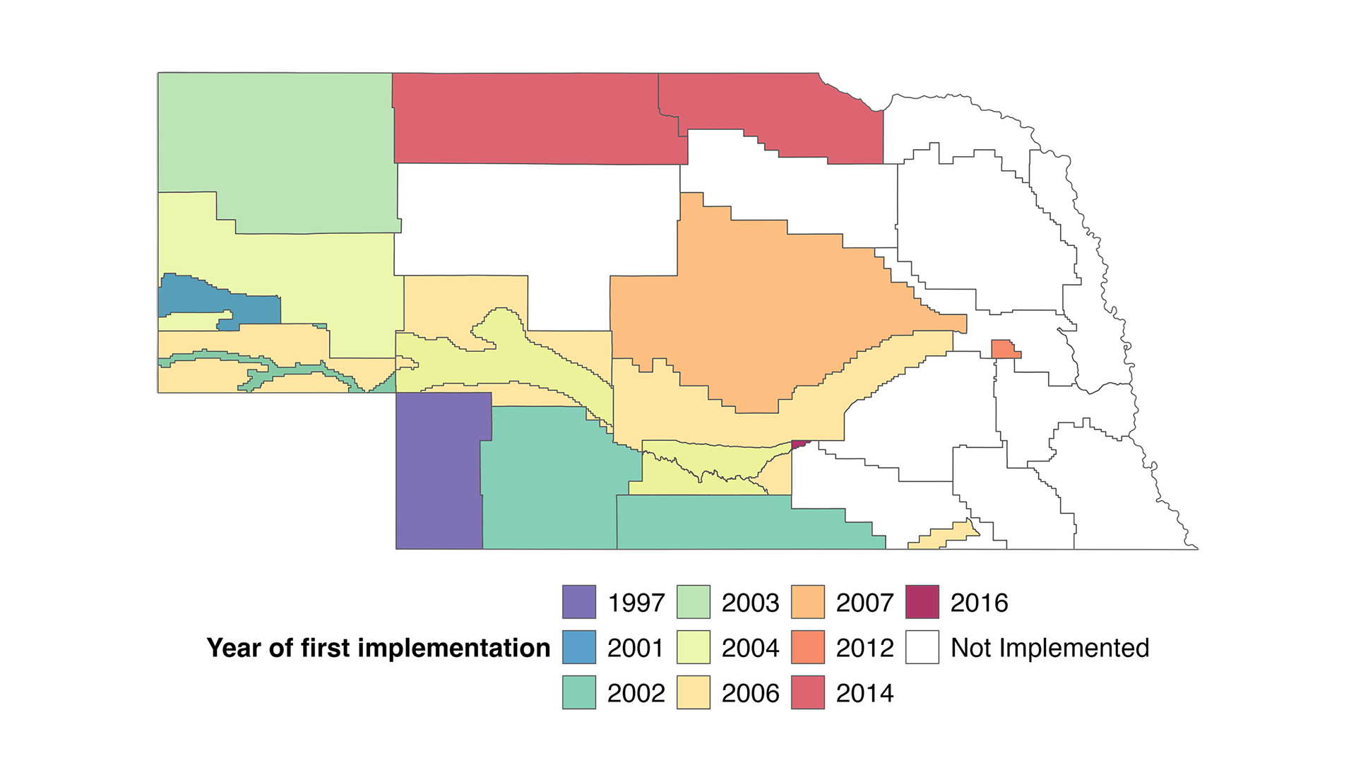 Map of Nebraska