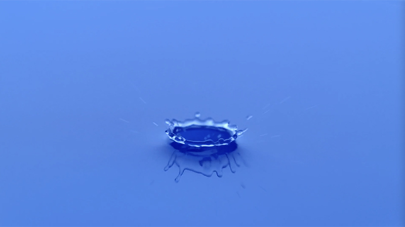 Water droplet pattern