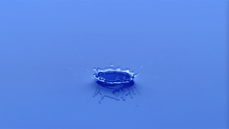 Water droplet pattern